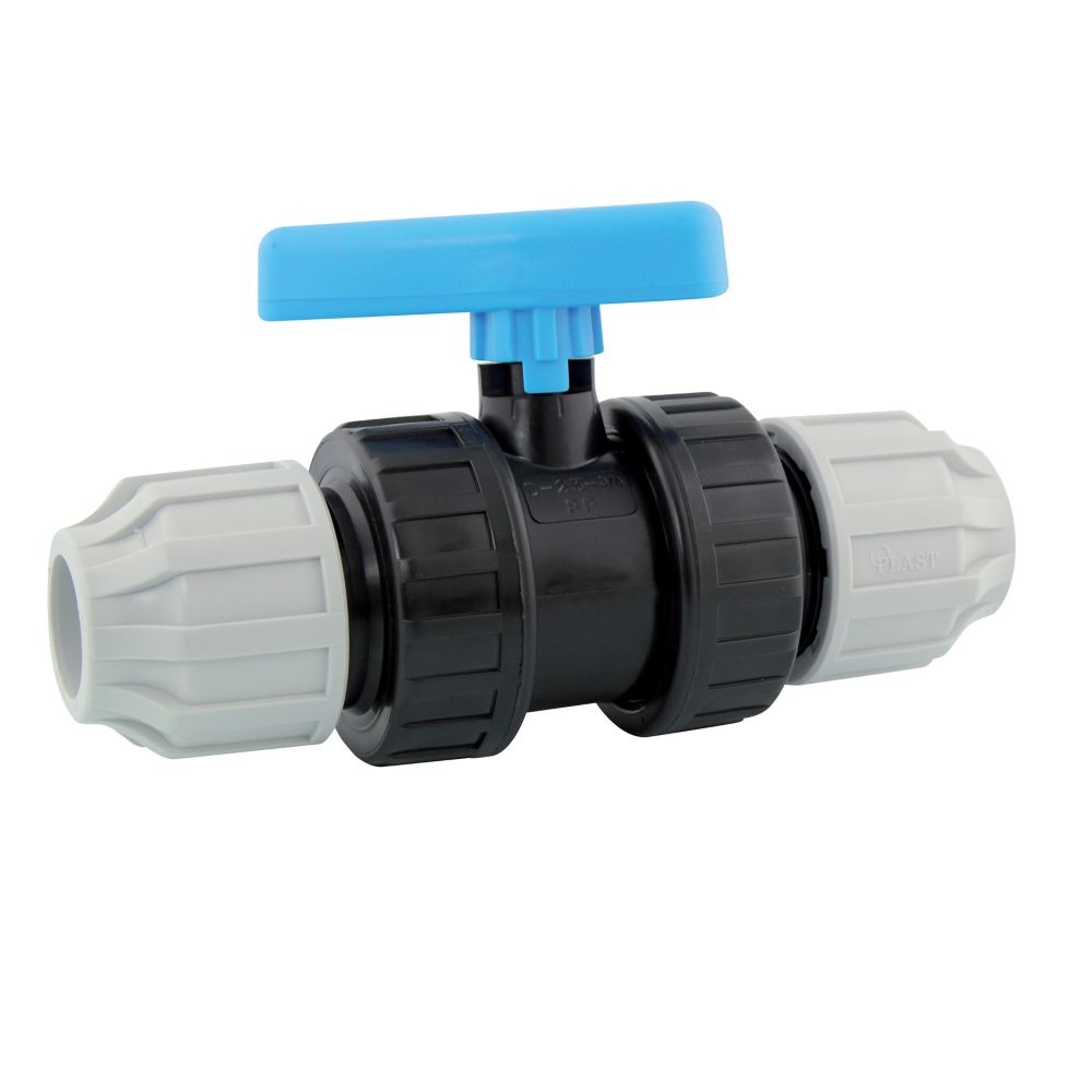 Vanne à compression Fitt SVANEC25 noir 25mm