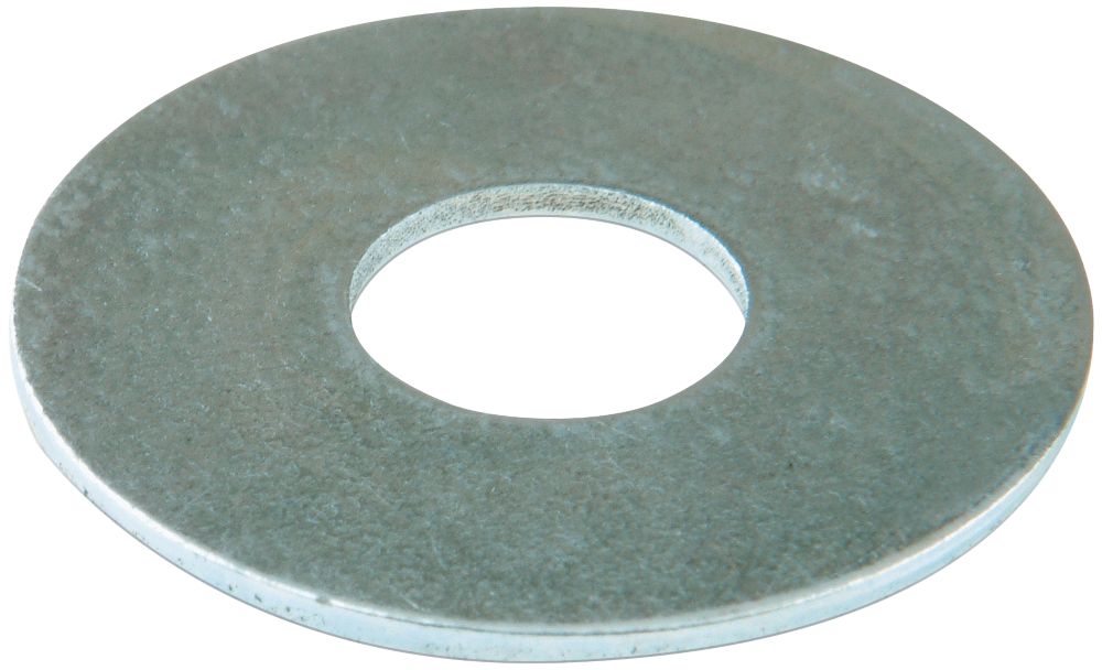 100 rondelles plates larges en acier Easyfix M8 x 2mm