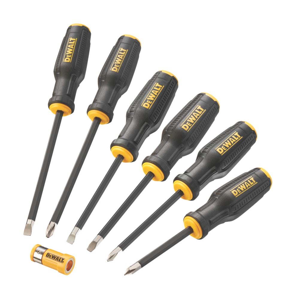 Assortiment de tournevis de démolition DeWALT MaxFit, 6 pièces