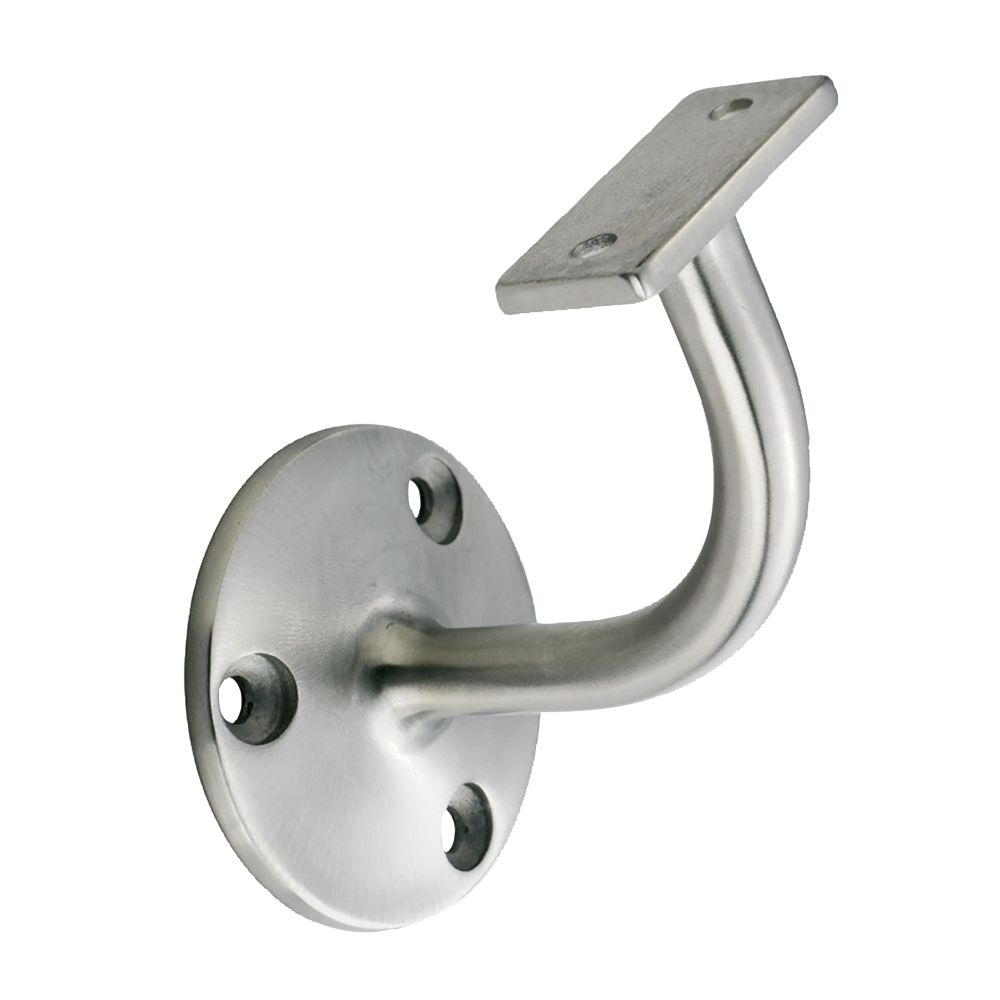 Support de main courante Eurospec en acier inoxydable satiné 62mm