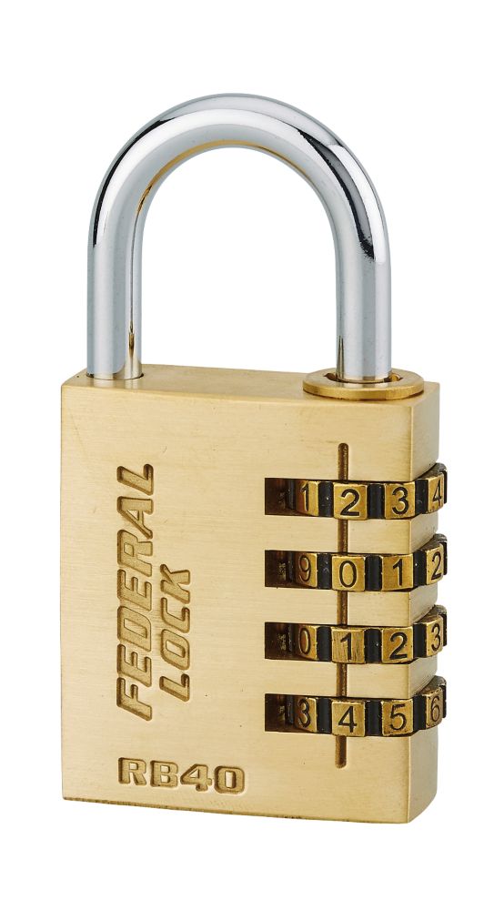 Cadenas à combinaison à anse fermée toutes conditions météorologiques en laiton 16mm Thirard