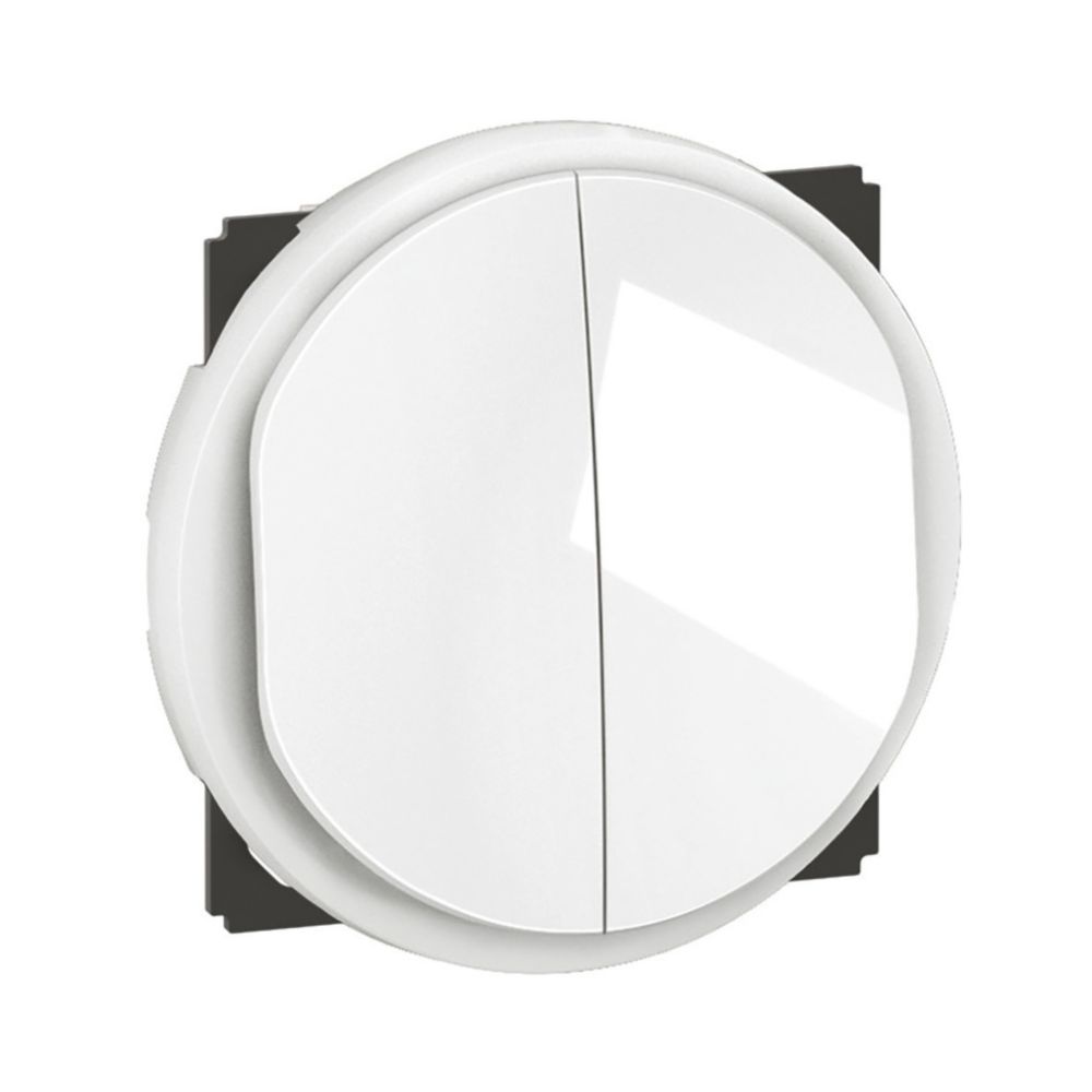 Interrupteur d'éclairage modulaire Legrand Céliane 10A, blanc