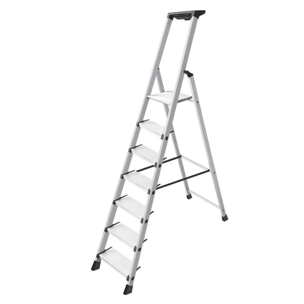 Escabeau Pro en aluminium à plateforme 7 marches Artub 3,40m