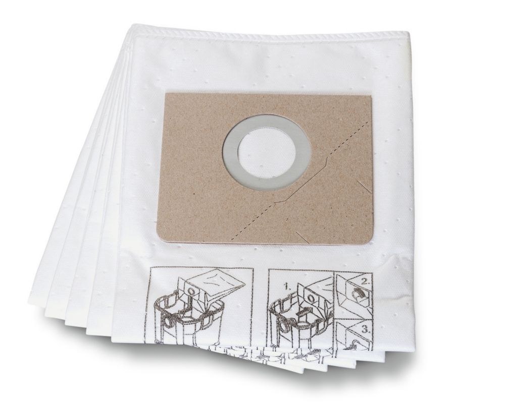 Sacs filtrants d'aspirateur 25L Fein, lot de 1