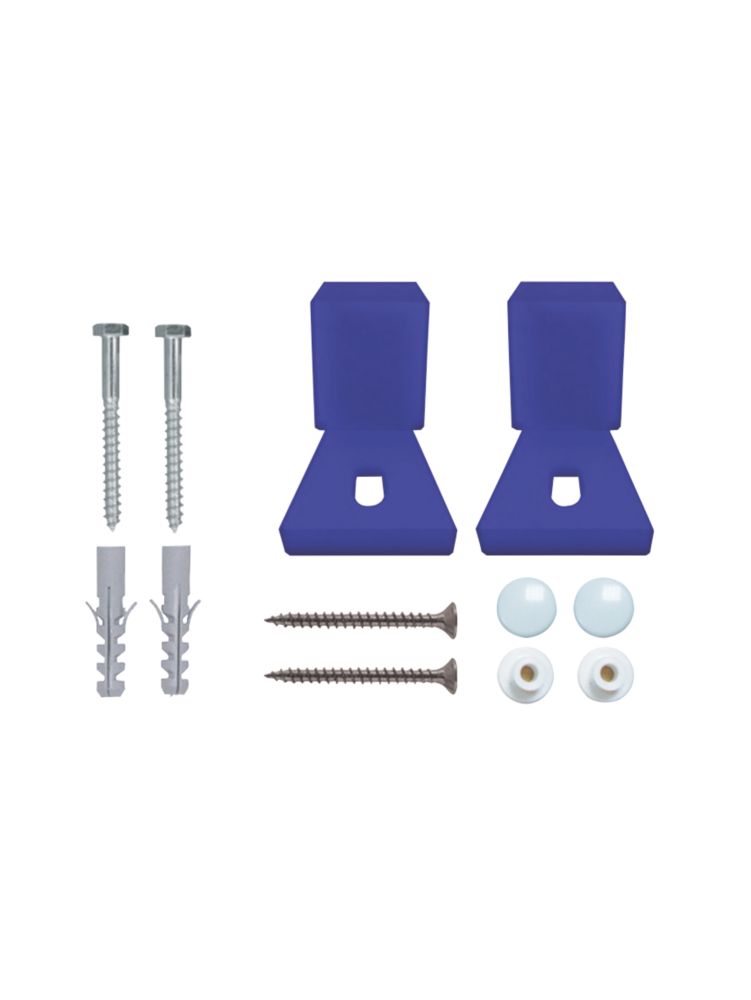 Kit de fixation réglable pour WC/bidet Rawlplug 67-488
