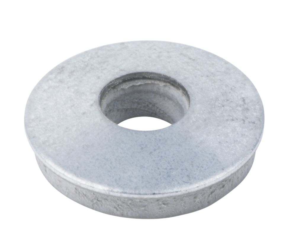 100 rondelles plates en acier au carbone et nylon Easyfix EPDM M7 x 3 x 16 mm