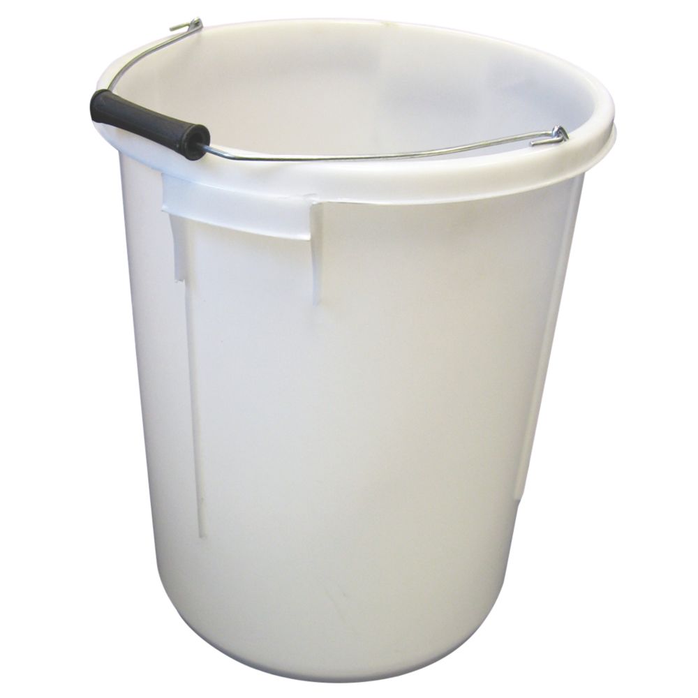 Seau de mélange pour plâtrier en polypropylène NDC Polythenes 30L
