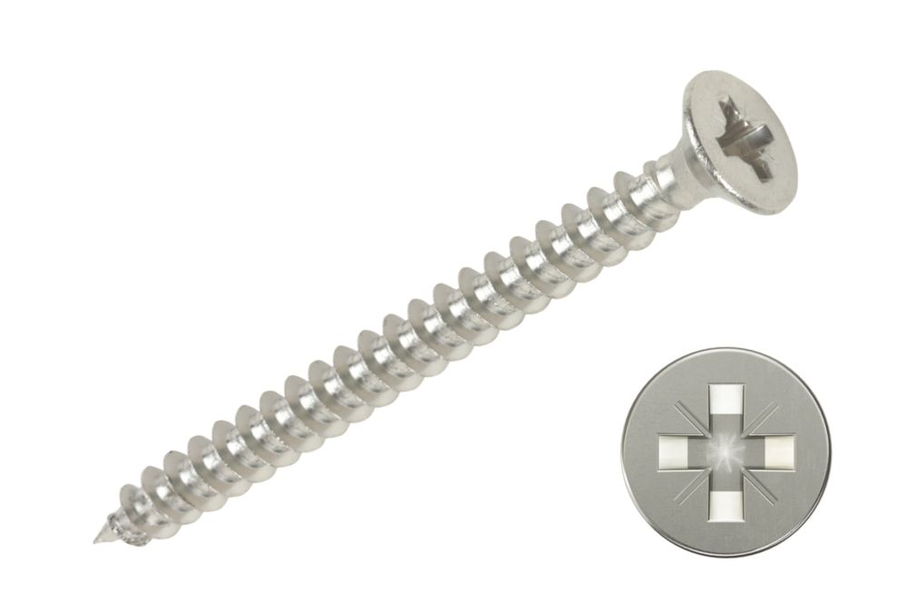 200 vis à bois à double tête fraisée PZ Ultra Screw 4 x 30mm