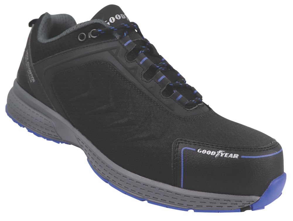 Baskets de sécurité sans métal S3 Goodyear GYSHU1636 noires pointure 44