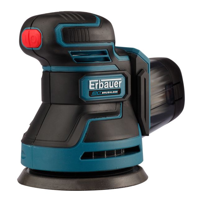 Ponceuse excentrique sans fil brushless Erbauer ERO18-Li 125mm 18V Li-ion EXT - Sans batterie