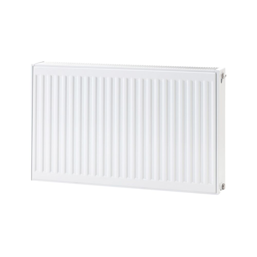 Radiateur eau chaude à double panneau Flomasta type 22 500 x 800mm blanc