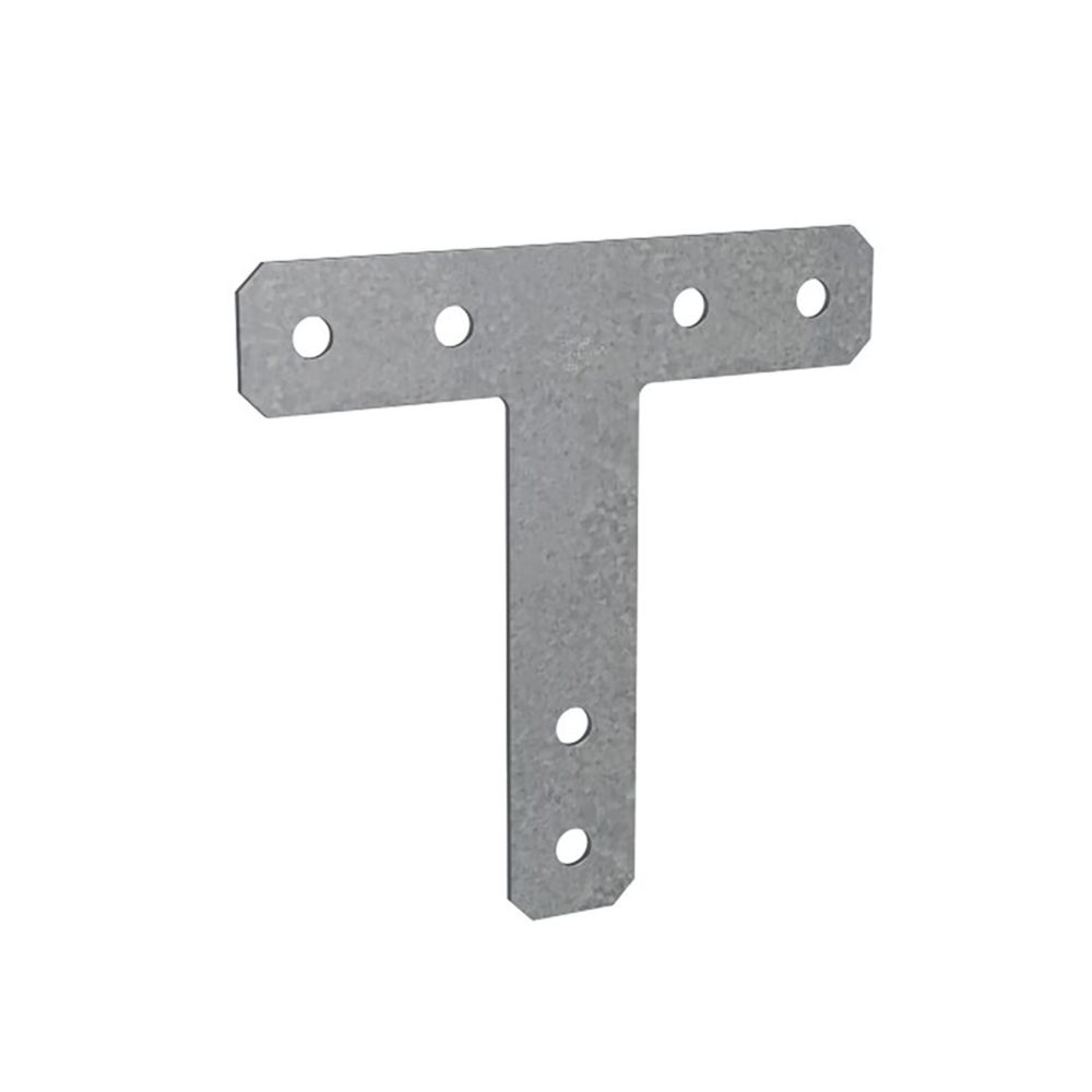 Plaque en T Simpson Strong-Tie acier galvanisé 152mm x 150mm