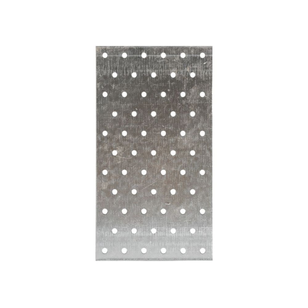 Tôle perforée NP Simpson Strong-Tie acier galvanisé 120mm x 60mm