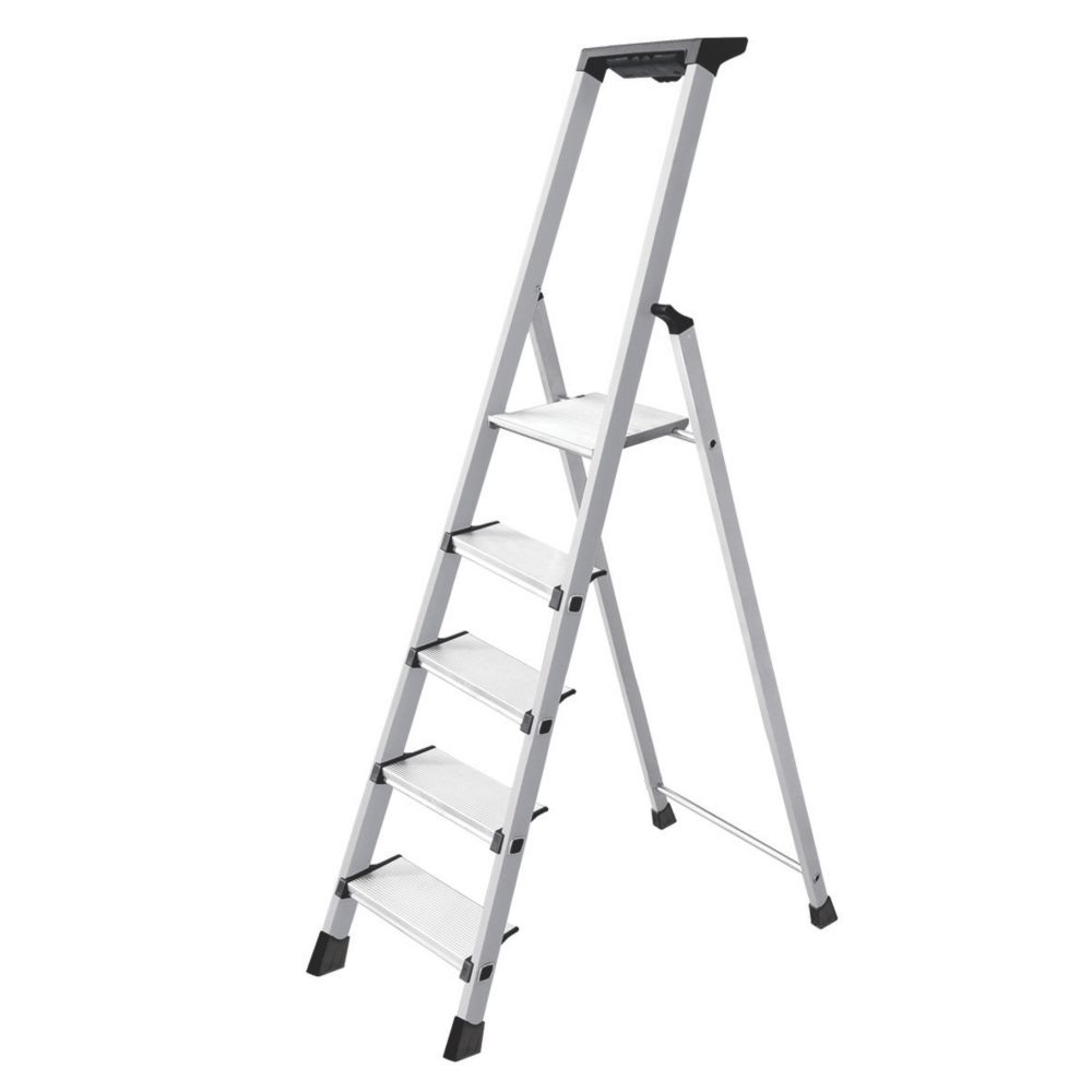 Escabeau Pro en aluminium à plateforme 5 marches Artub 2,99m