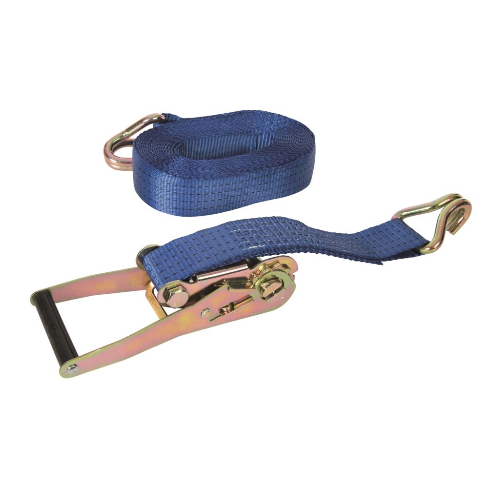 Sangle à cliquet Silverline de 8m x 50mm, lot de 1