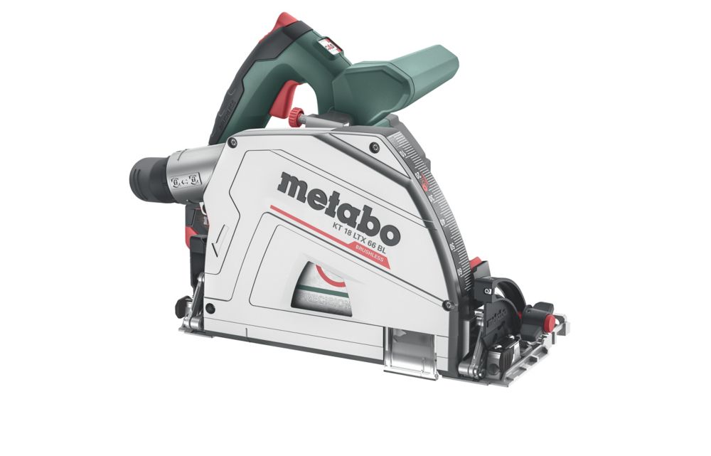 Scie circulaire à coupe plongeante sans fil brushless Metabo KT 18 LTX 66 BL 165mm 18V Li-ion - Sans batterie