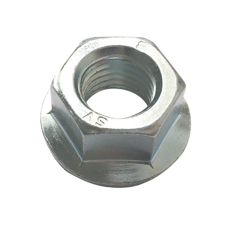 50 écrous à épaulement en acier au carbone zingué brillant Easyfix M12