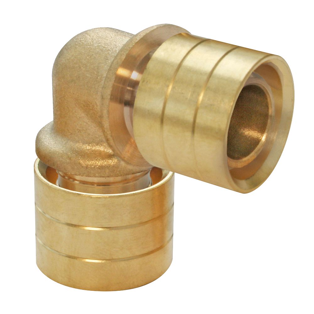 Coude égal 90° PER à glissement 20mm Fixoconnect