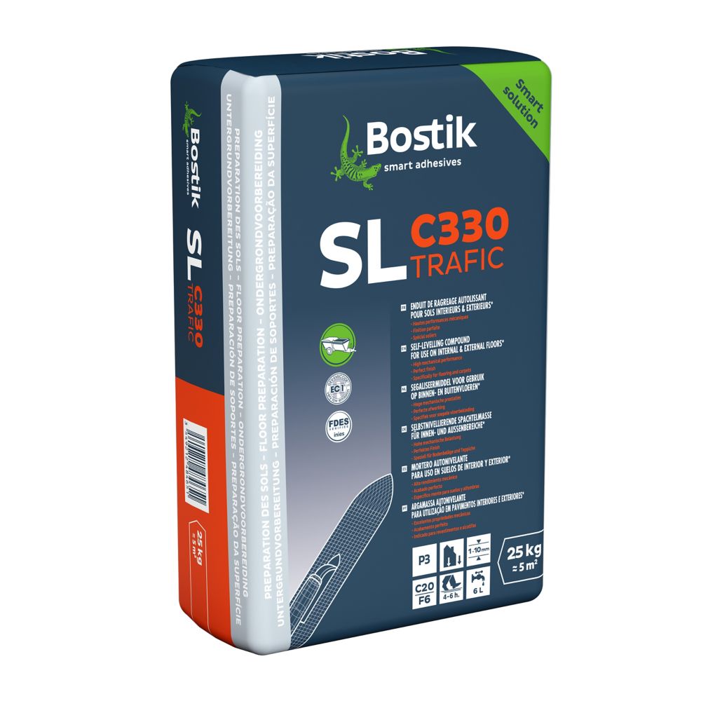 Ragréage de sol C330 25kg Bostik