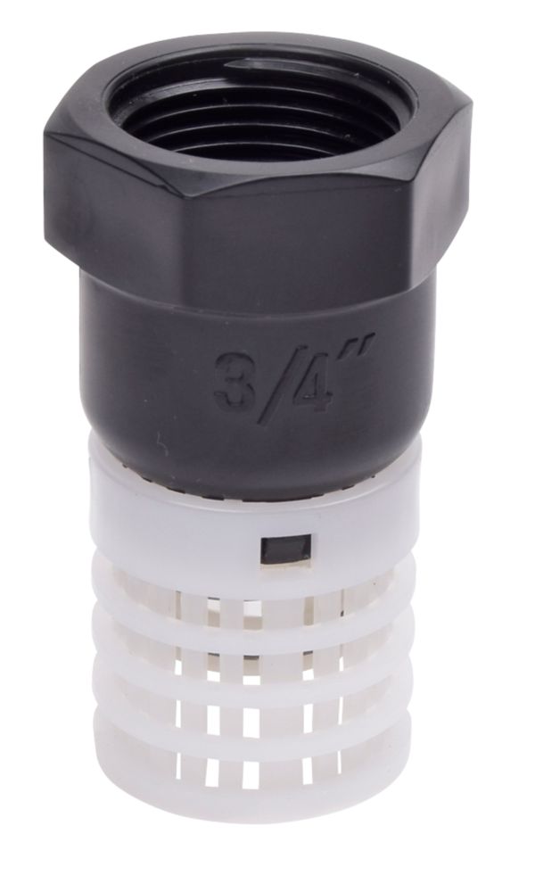 Clapet/crépine Rilsan plastique 26/34 Spid'O