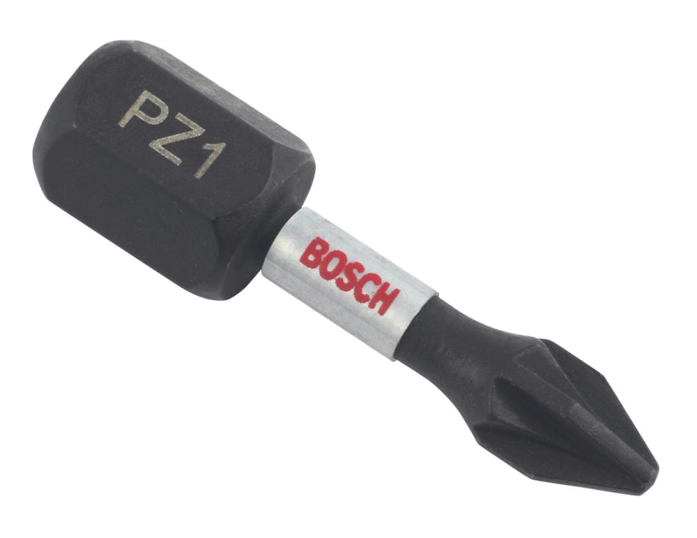 Jeu de 2 embouts de visseuse PZ1 25mm Impact Control Bosch