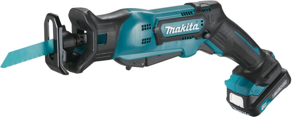Scie sabre sans fil Makita JR103DSMJ 12V Li-Ion CXT 2 x 4Ah