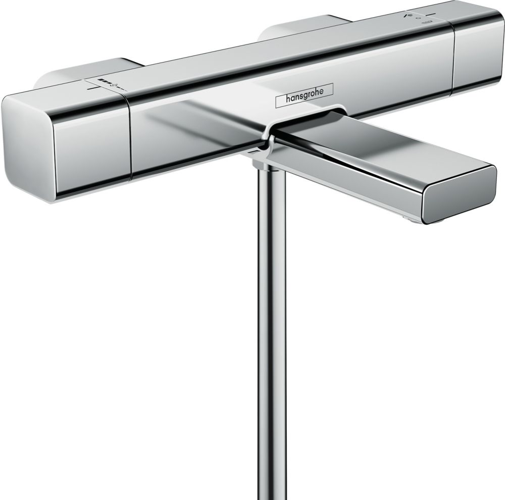 Mitigeur de douche/baignoire thermostatique Hansgrohe Ecostat E à installation sur base ou en suspension murale