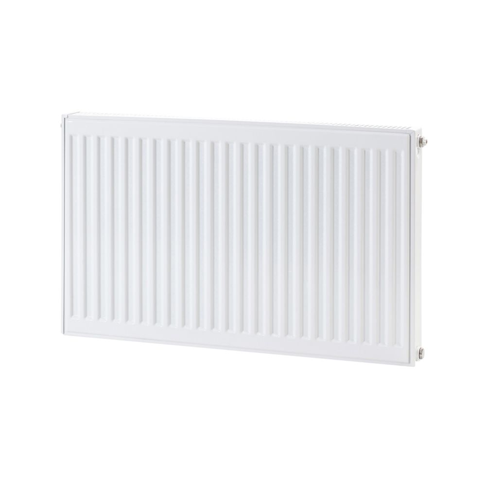 Radiateur eau chaude à simple panneau Flomasta type 11 500 x 800mm blanc