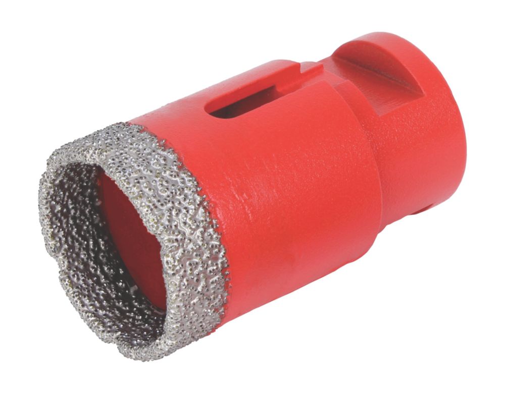 Foret diamant multimatériaux en acier à queue hexagonale Drygres 35mm x 80mm Rubi
