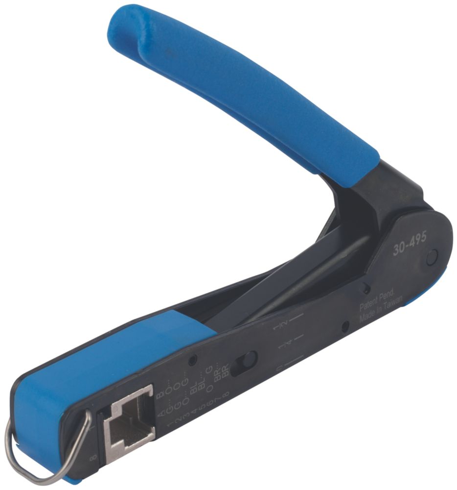 Pince à sertir traversante Ideal RJ45 FT-45 140mm