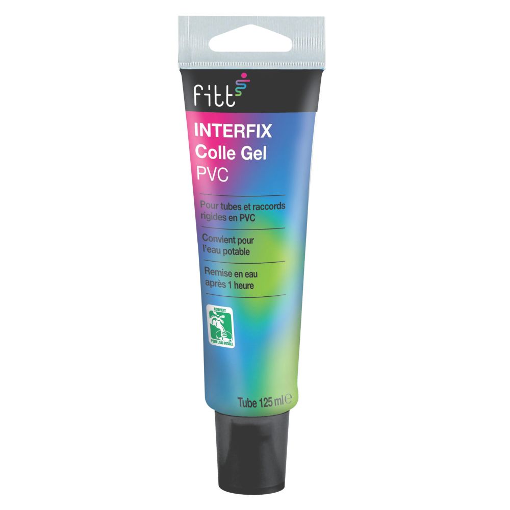 Colle gel PVC en tube Fitt 125ML