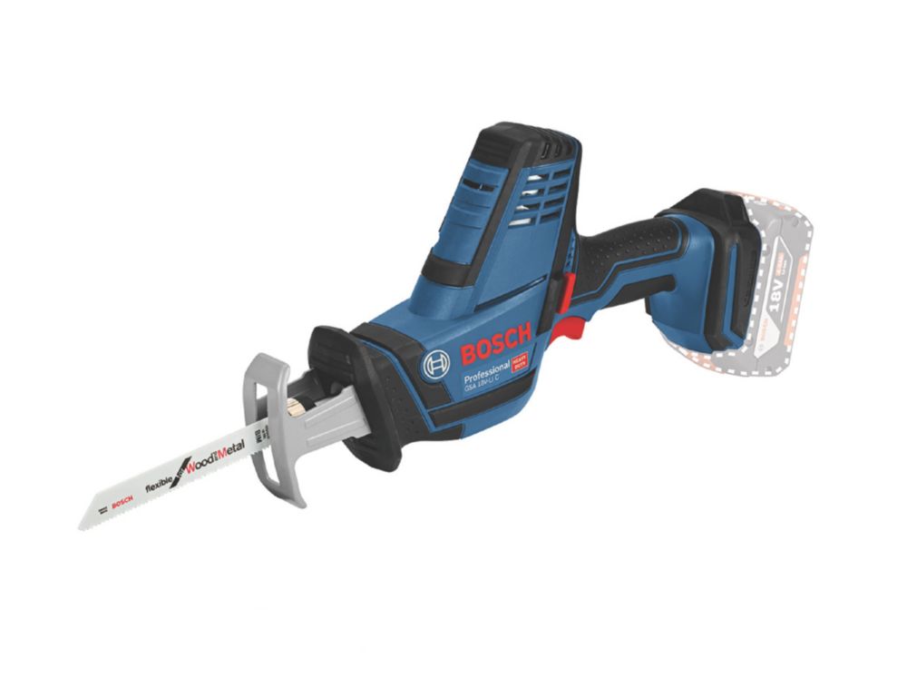 Scie sabre sans fil Bosch GSA 18V-Li C 18V Li-ion Coolpack - Sans batterie