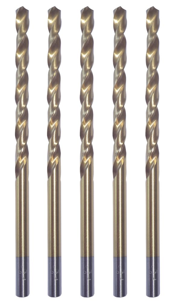 Forets HSS longs Erbauer 4 x 119mm, lot de 5