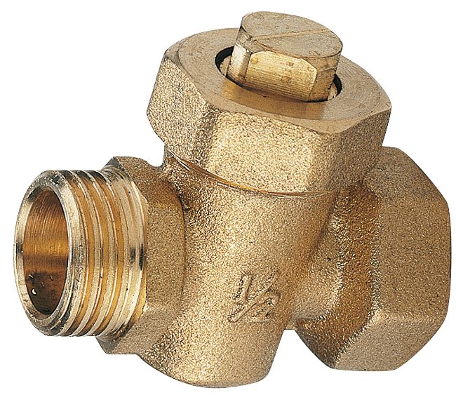 Robinet de vidange 3/8" mâle femelle Somatherm