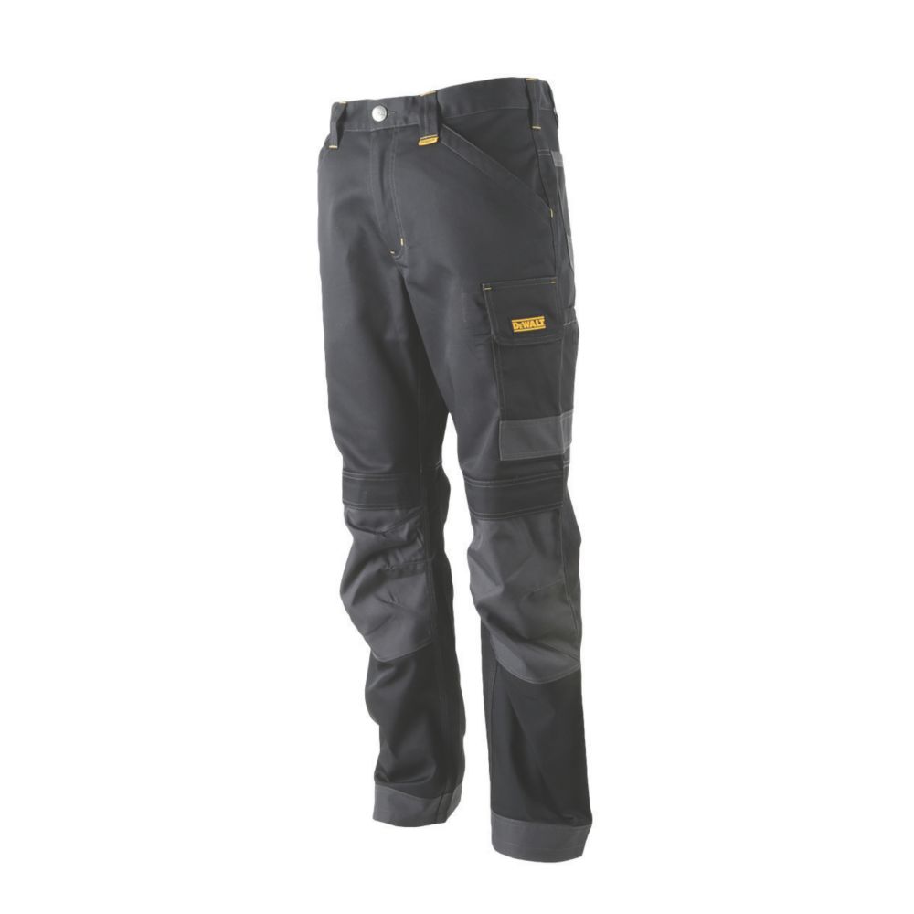 Pantalon de travail DeWalt Louisiana noir, taille 48 longueur 79 cm