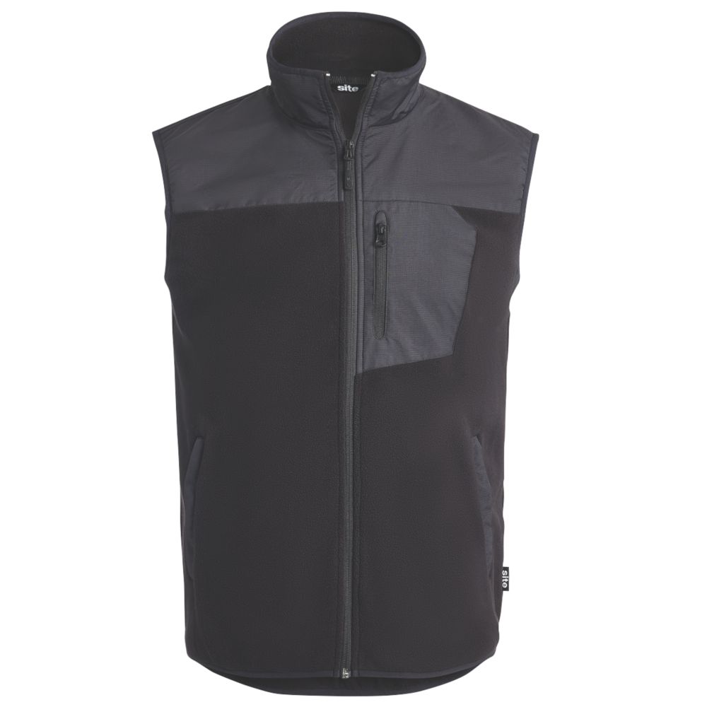 Gilet sans manches léger Site Teak noir taille XL