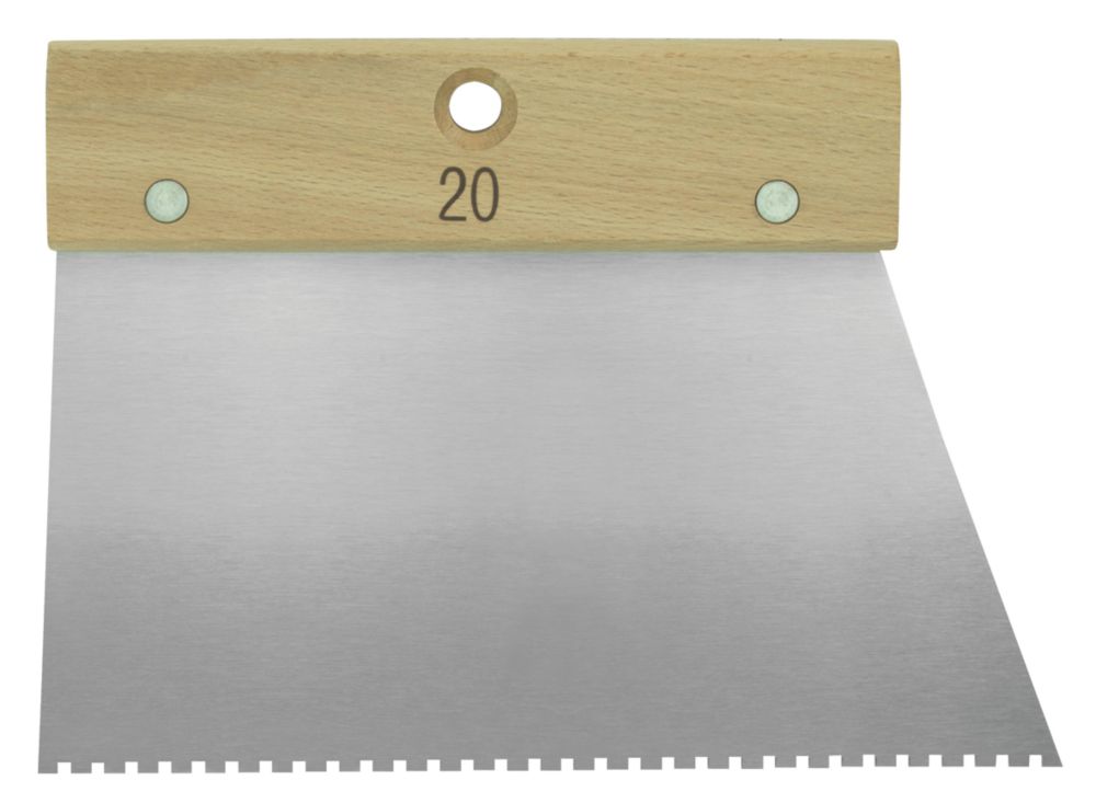 Spatule à colle Mondelin 200mm denture carrée 6mm