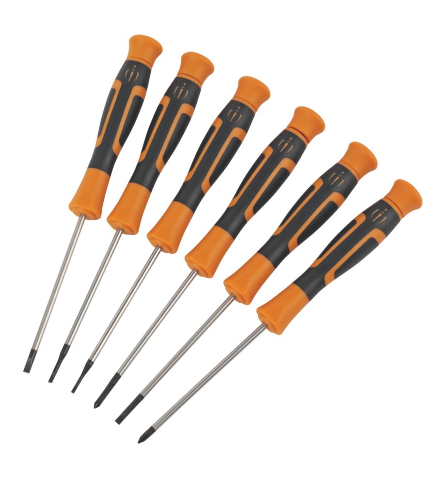 Assortiment de 6 tournevis de précision Magnusson Tournevis Screwfix FR