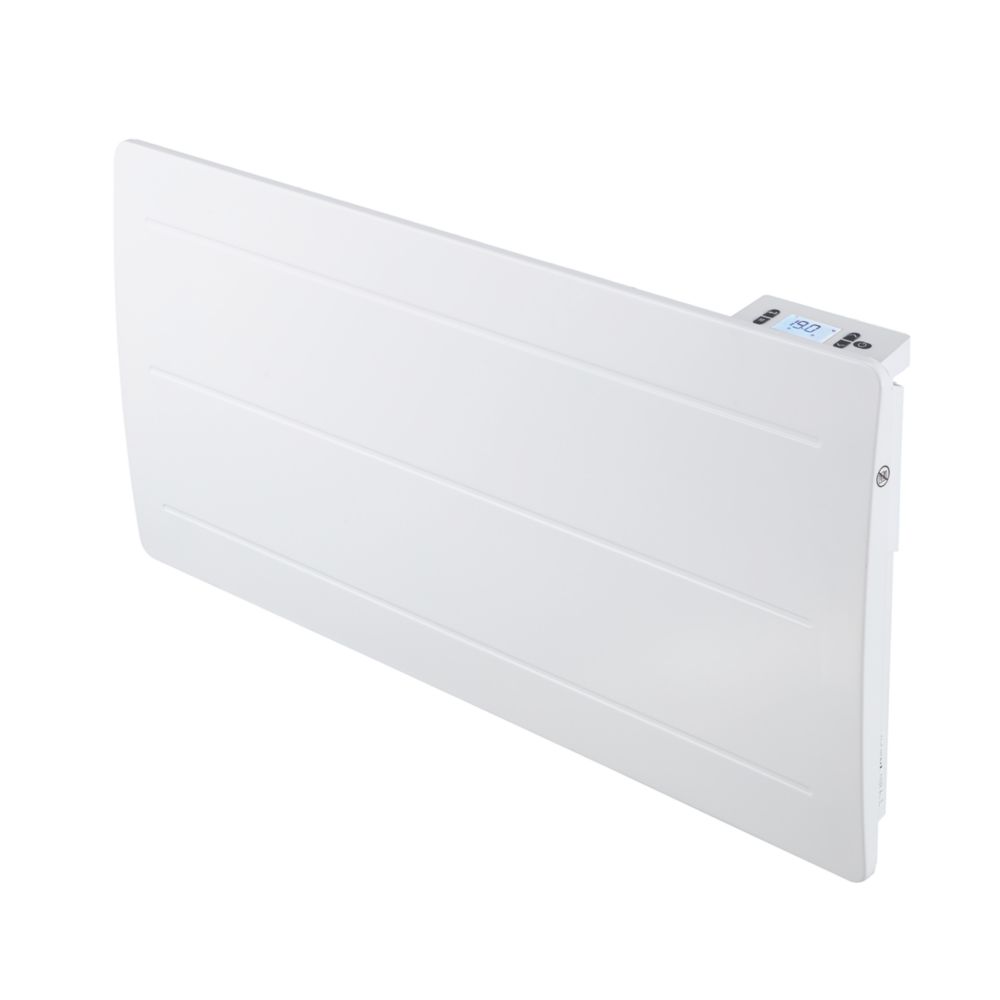 Radiateur céramique électrique à inertie Batilec Uniko 2 000W 45,5cm x 90,3cm blanc