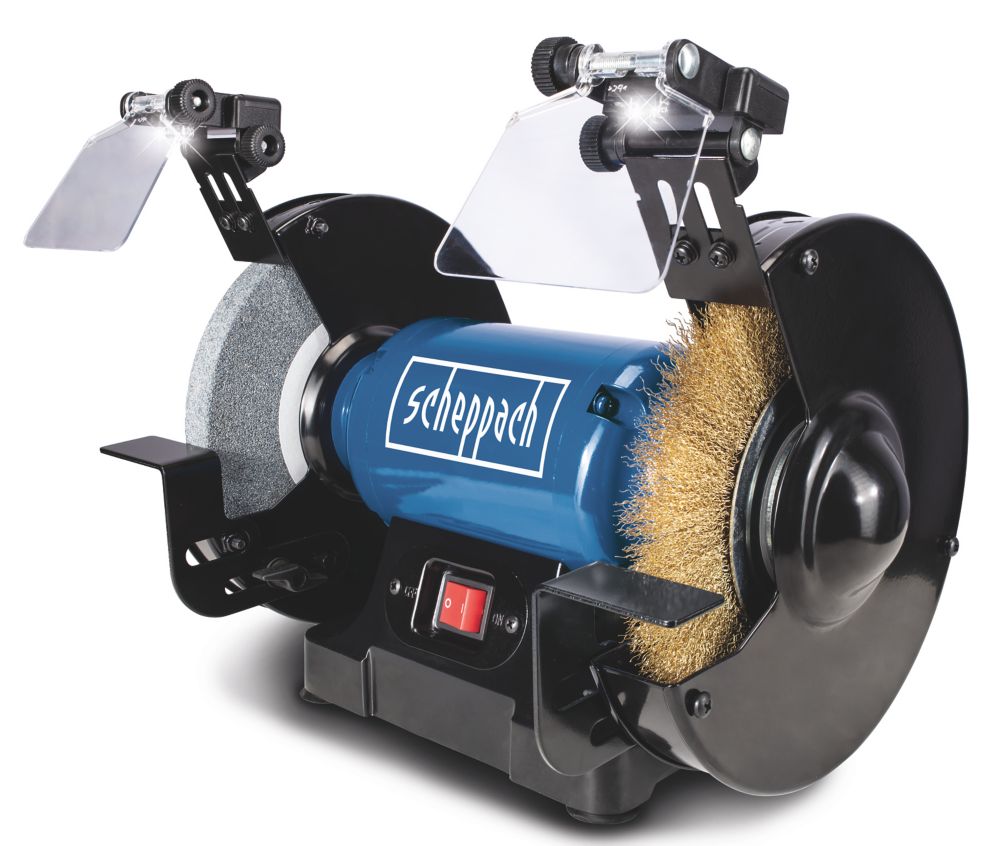 Touret à meuler filaire 200mm 230V Scheppach SM200LB 500W