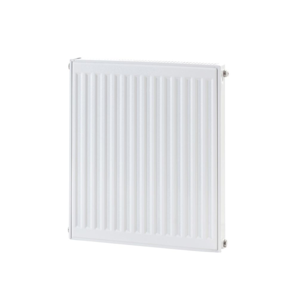 Radiateur eau chaude à simple panneau Flomasta type 11 600 x 400mm blanc