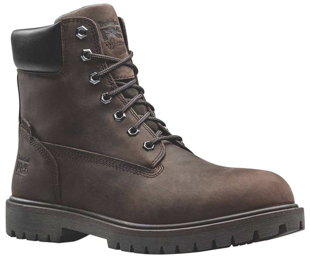 Chaussures de sécurité montantes S3 Timberland Pro Icon marron pointure 42