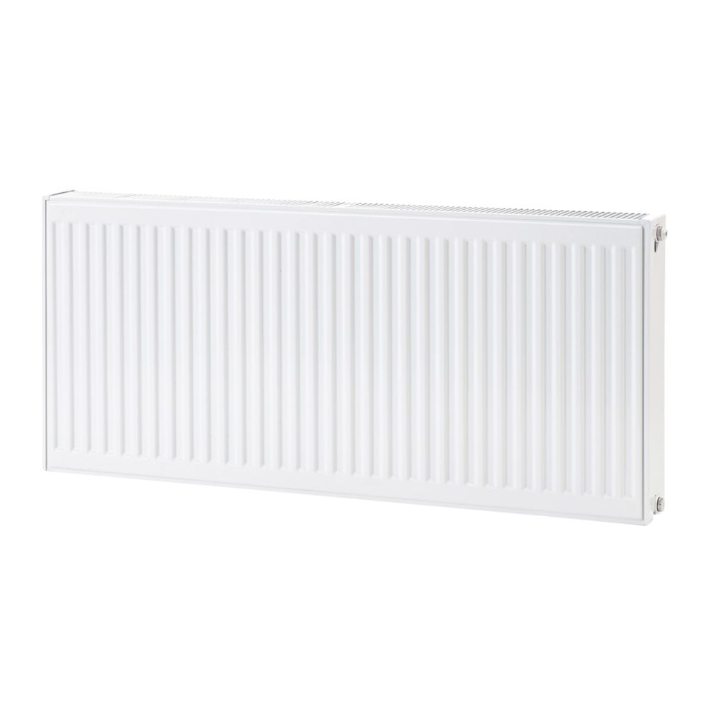 Radiateur eau chaude à double panneau Flomasta type 22 500 x 1000mm blanc