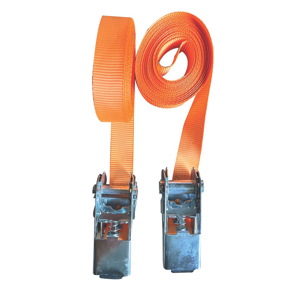 Sangle d'arrimage à cliquet sans fin Smith & Locke 5m x 25mm Pack de 2