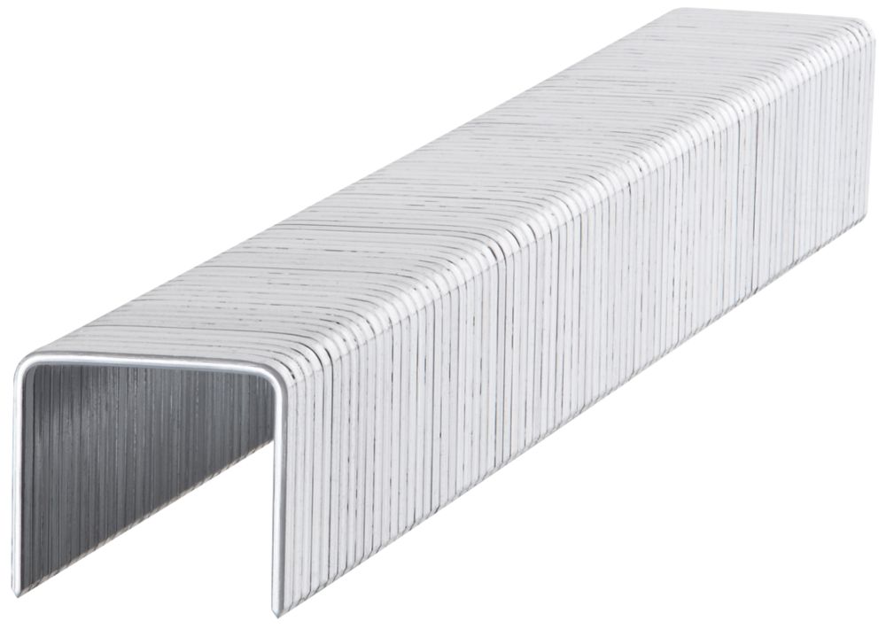 1 000 agrafes à usage intensif brillantes Stanley 10 x 10mm