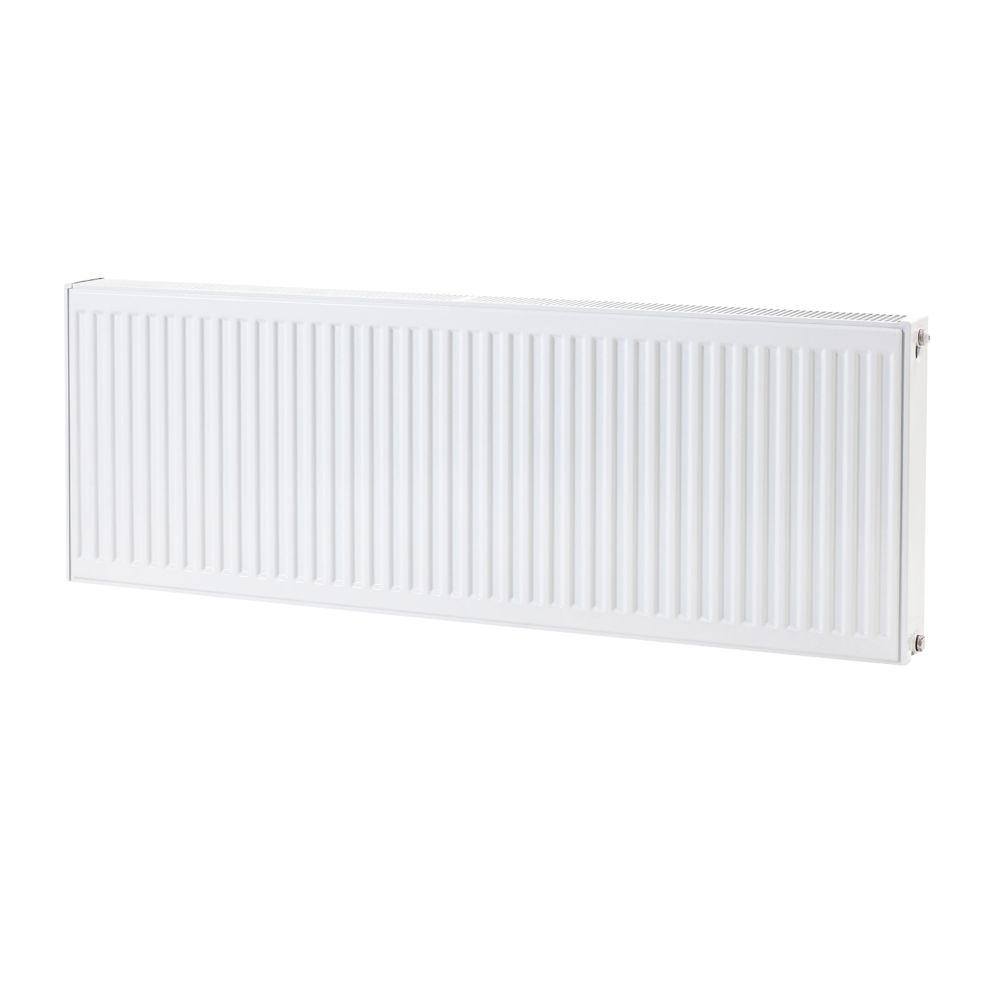 Radiateur eau chaude à double panneau Flomasta type 22 500 x 1400mm blanc