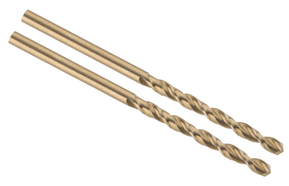 Lot de 2 forets métal HSS Cobalt 3 x 61mm DeWalt Extreme