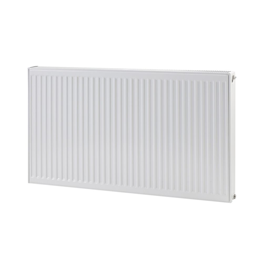 Radiateur eau chaude à double panneau Flomasta type 22 700 x 1200mm blanc