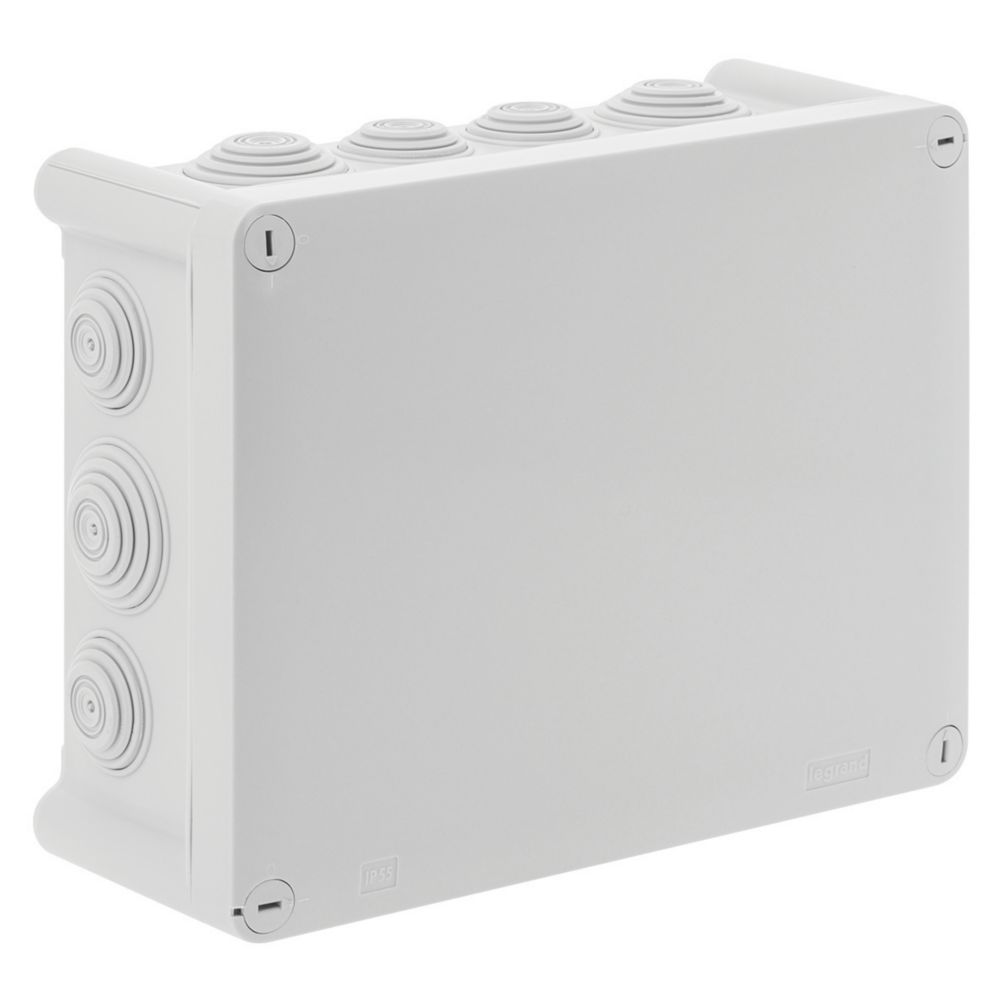 Boîte de dérivation rectangulaire IP55 14 entrées 170x220x86mm Plexo Legrand
