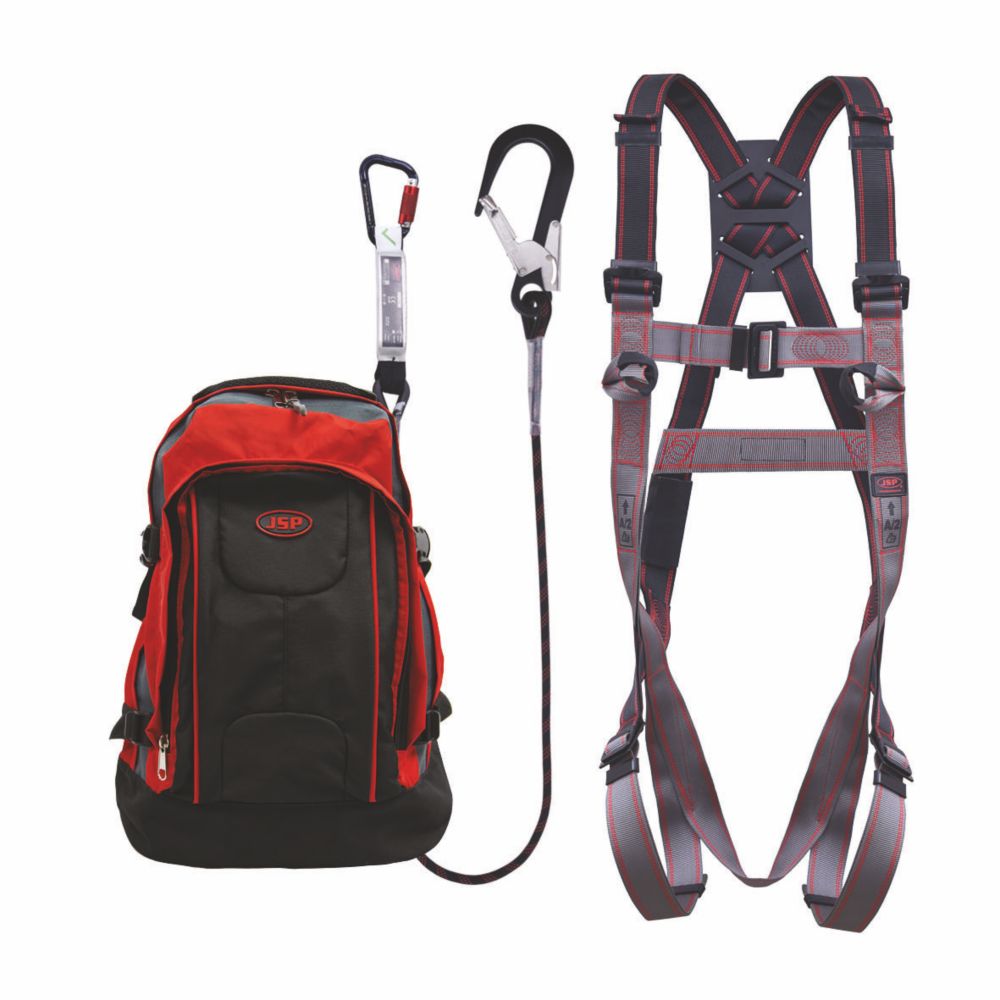 Kit antichute de sécurité JSP Pioneer avec double longe de 2m